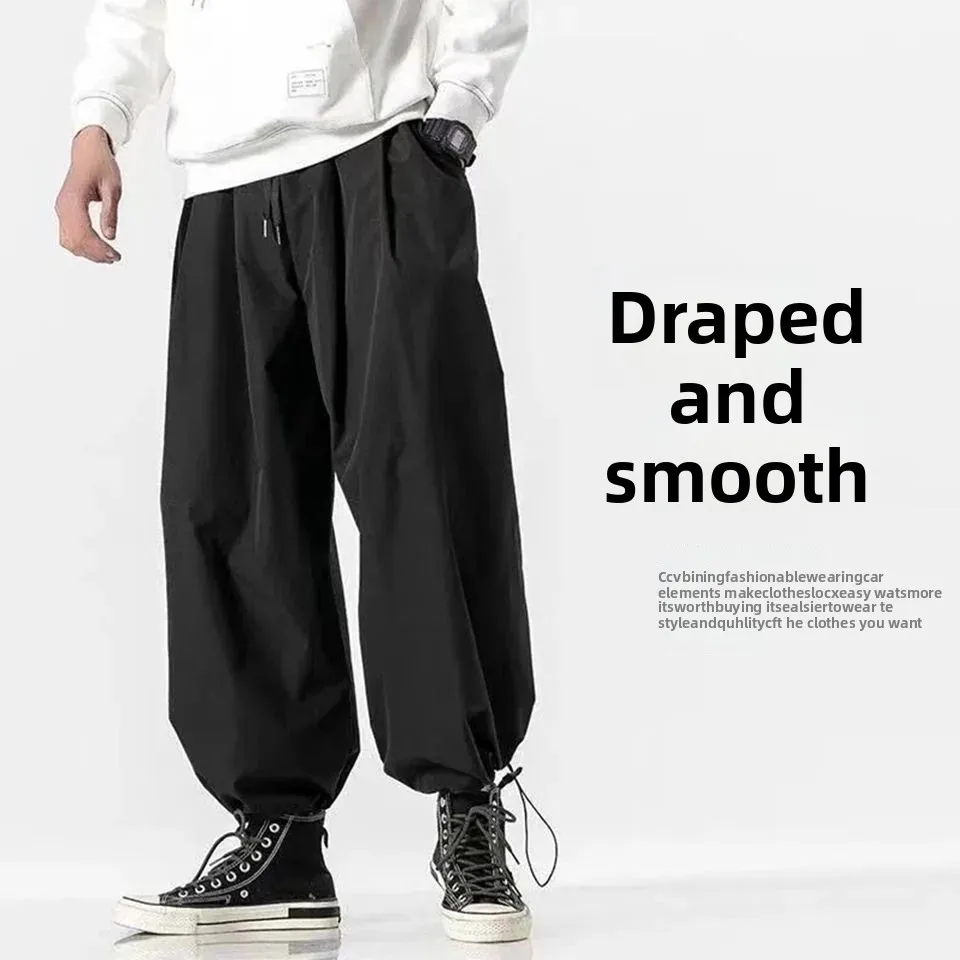 

Korean Sle Men's Casual Pants plus Size 5XL Straight Leg Eighteen orts Youthful Energy Faion Men's Clothing