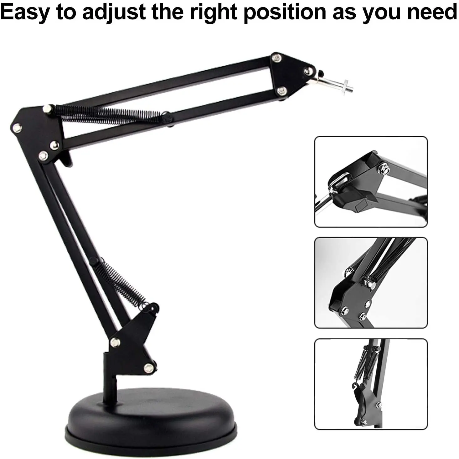 

1/4" Thread Devices Boom Arm Webcam Stand/Gopro Mount/Phone Holder 2025 new -Spedal
