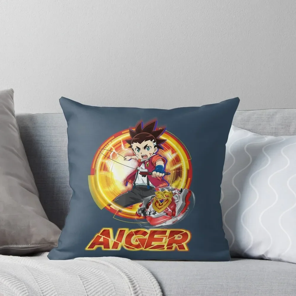 BEYBLADE BURST TURBO AIGER Throw Pillow ornamental pillows for living room Pillow Cover Throw Pillow