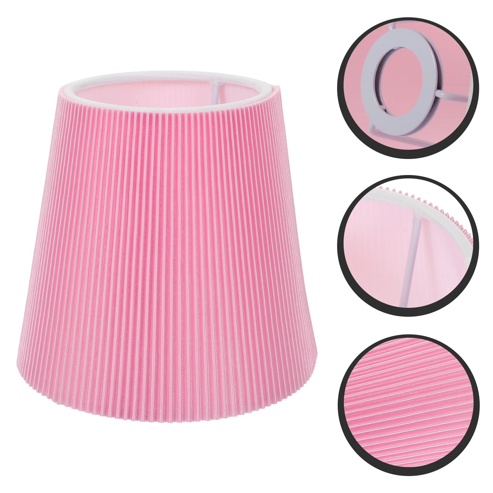 

Плиссированный сменный абажур, тканевый чехол для настольной лампы, торшер, декоративные светильники для дома, большие, маленькие