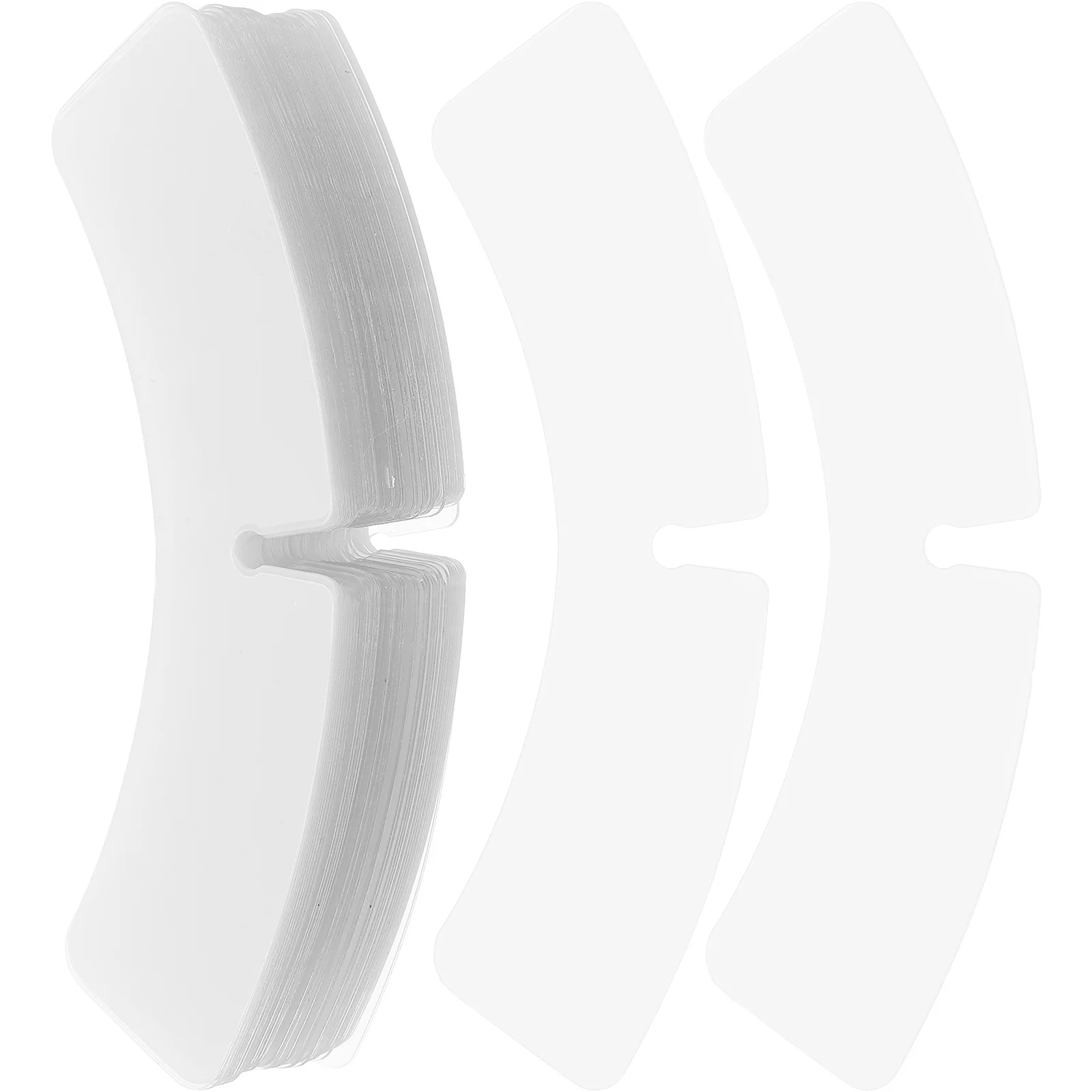 100 قطعة يبقى الرجال فستان قميص المشكل دعم البلاستيك يبقى فستان رجالي قمصان قميص طوق إدراج رجالي طوق واضح