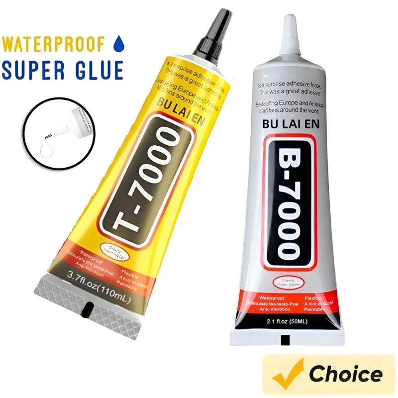 

50ML Built-in Needle B-7000 Transparent Contact Phone Repair Adhesive Universal Glass Plastic Adhesive T7000 Coating Adhesive