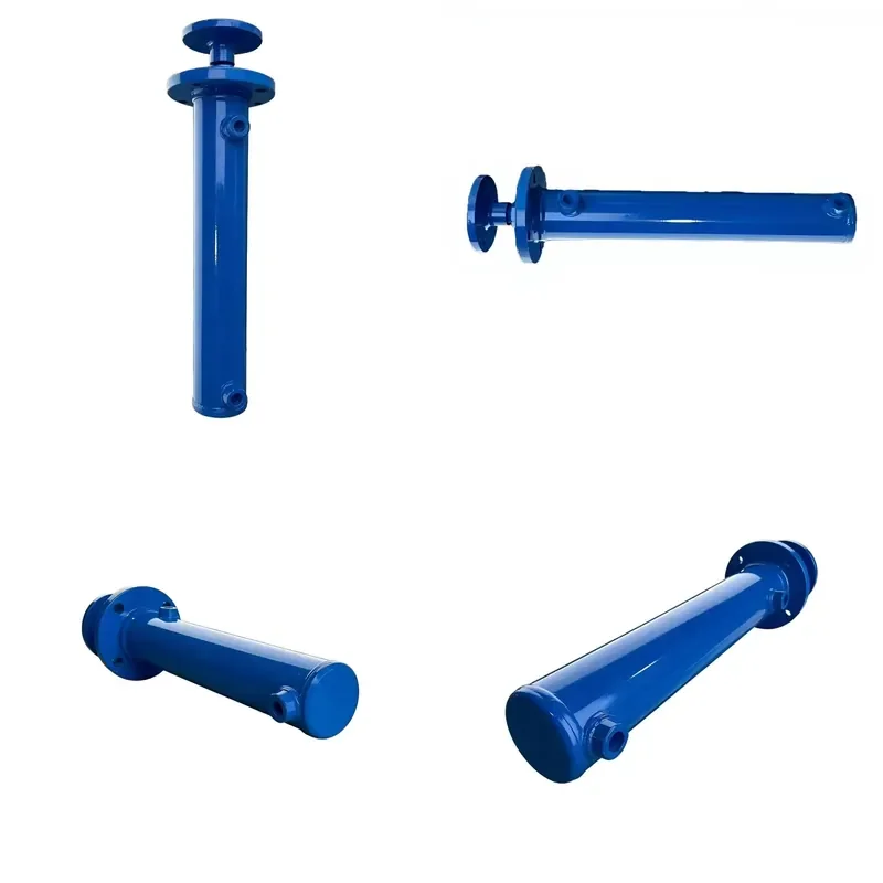 YD brand custom double-acting hydraulic cylinder hardened steel piston rod filter press flange cylinder special 21Mpa 200mm