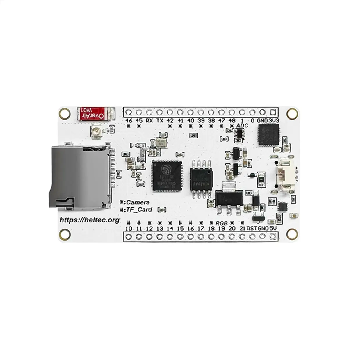 

[ABDH] Плата для разработки модуля Wi-Fi HaLow Meshtastic ESP32-S3, тестовая плата, Wi-Fi + Bluetooth, модуль камеры 200 МП HC33 160+ °