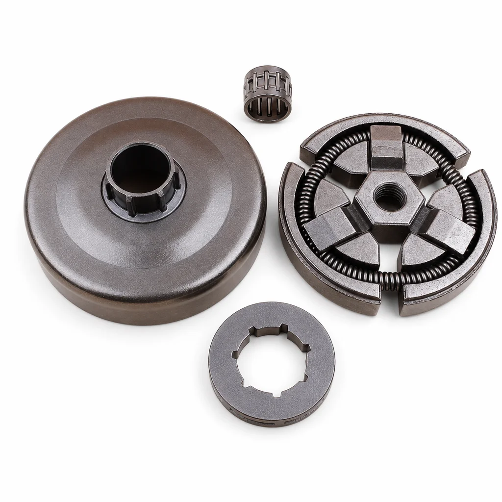 3/8-7 Clutch Drum Sprocket Kit With Clutch Needle Bearing For Husqvarna 55 Rancher 154 254 Chainsaw Replacement Parts 503088702