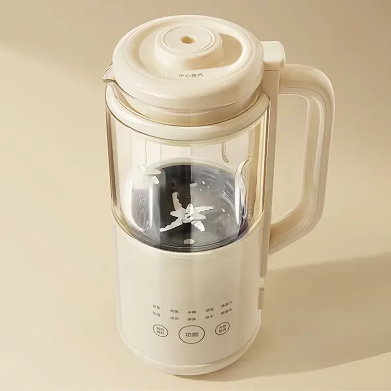 for Multifunctional Blender Glass Soybean Milk Machine Automatic Nut Almond Milk Maker