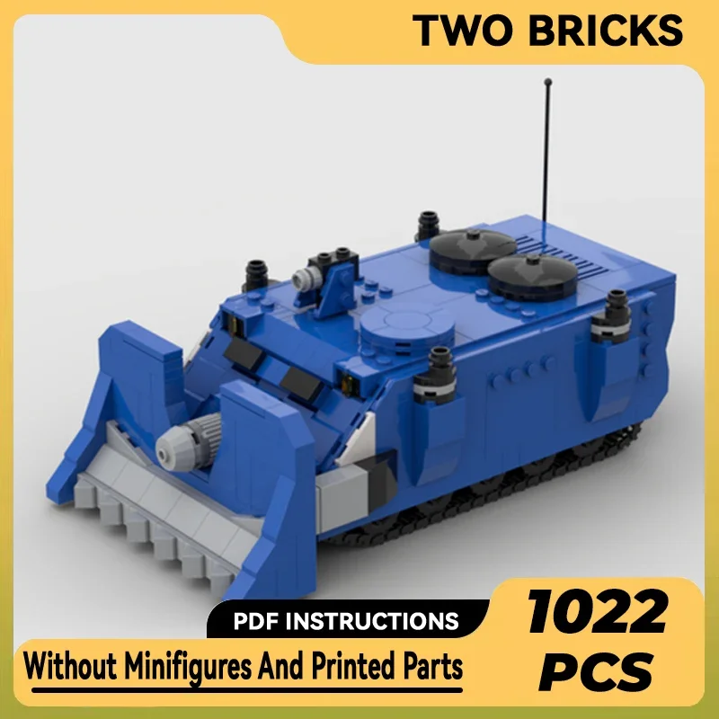 

Technical Moc Bricks Model Military Vindicator Siege Tank Modular Building Blocks Gifts Toys For Children DIY Sets Assembling