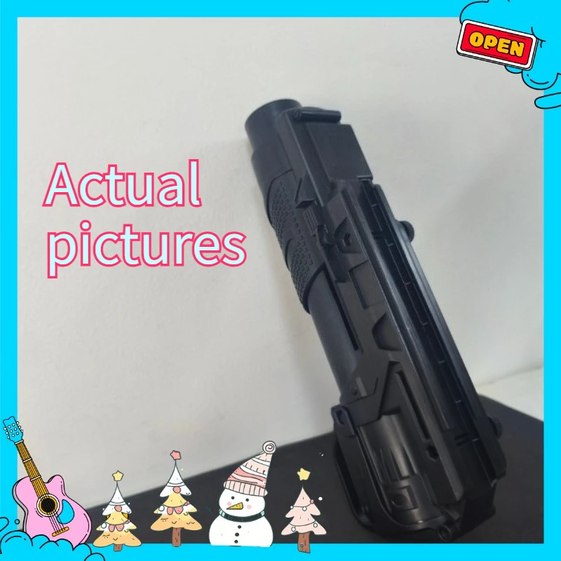 Dual Function Shooting Game Accessory Ammunition Compatible Launcher Accessory with Expandable Buckle for Outdoor Games