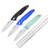 HARNDS Tuna Camping Knife Folding Pocket Knife Ideal for outdoor hiking and fishing.