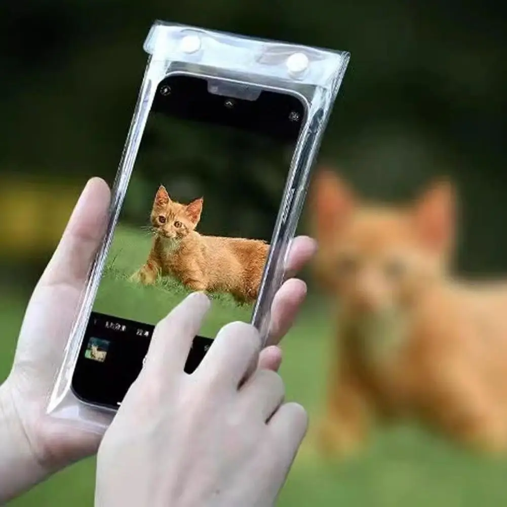 العالمي مقاوم للماء الحقيبة الحالات الهاتف السباحة الهاتف الحقيبة غطاء حقيبة جافة أكياس مقاومة للماء آيفون 16 15 برو ماكس سامسونج شاومي