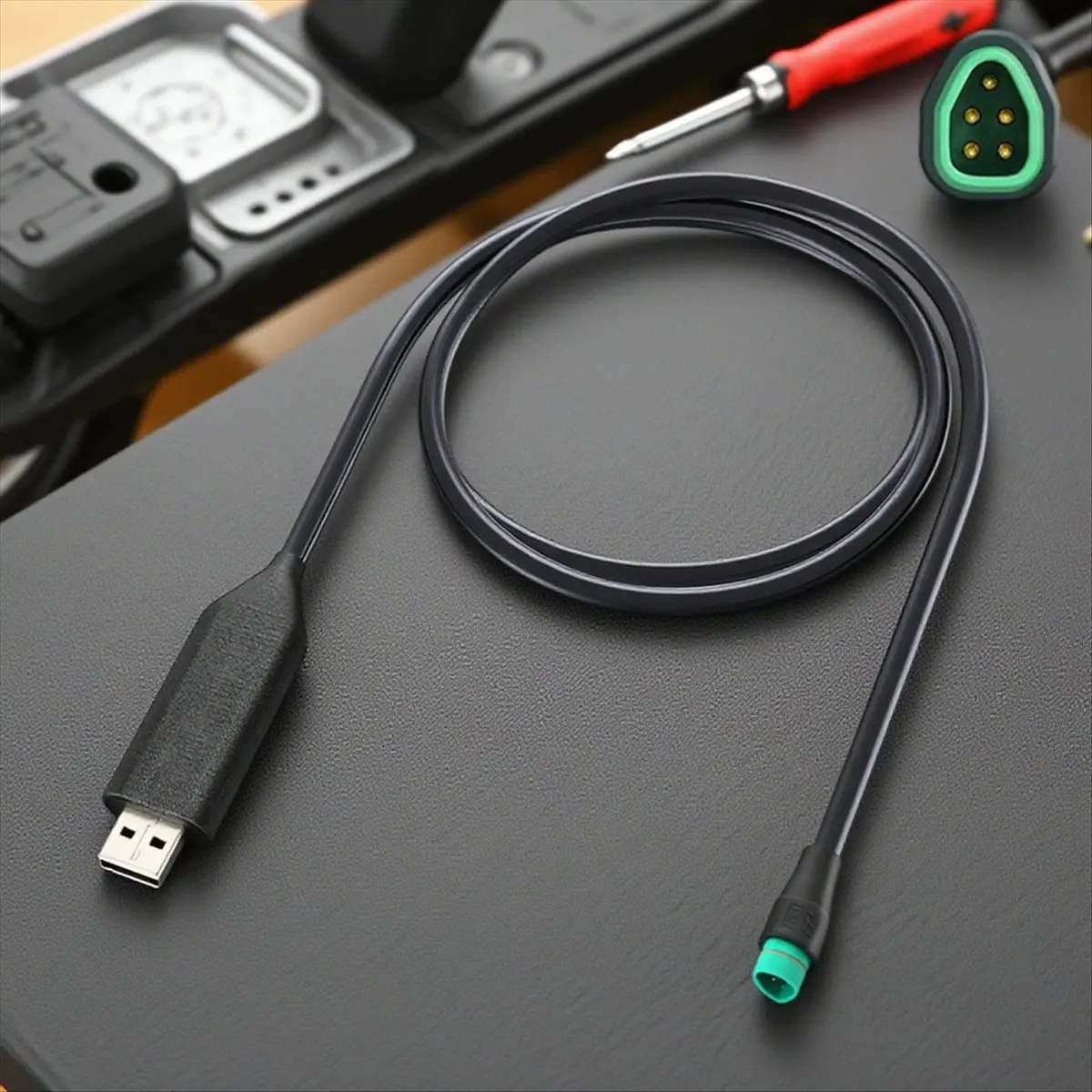 #51M (Black)For BAFANG CAN-Bus USB Programming Cable for BBS01/02,Electronics Accessories
