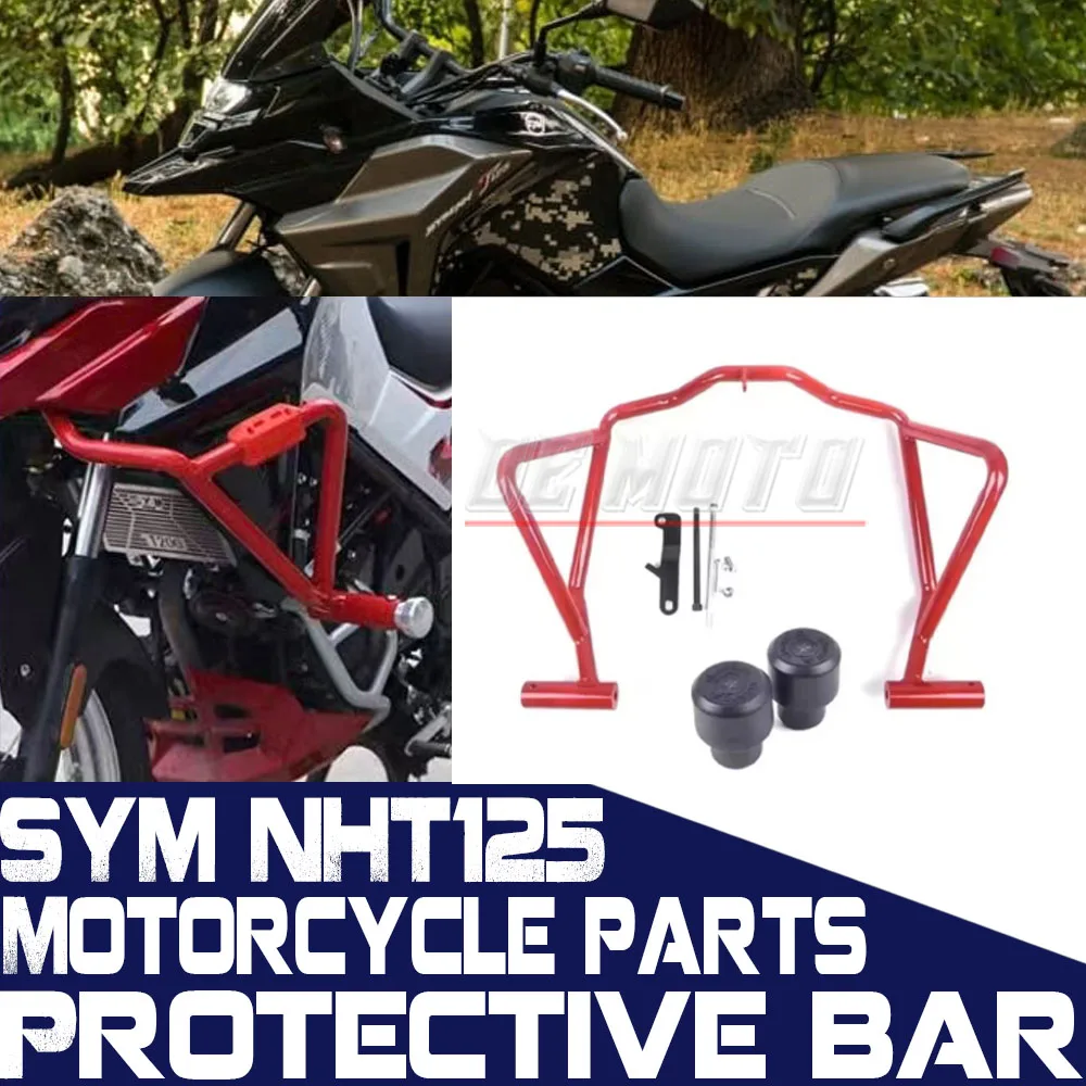 

FOR SYM NHT125 125NHT NH T 125 Motorcycle Engine Guard Engine Guard Crash Bar Protection Bumper Guards