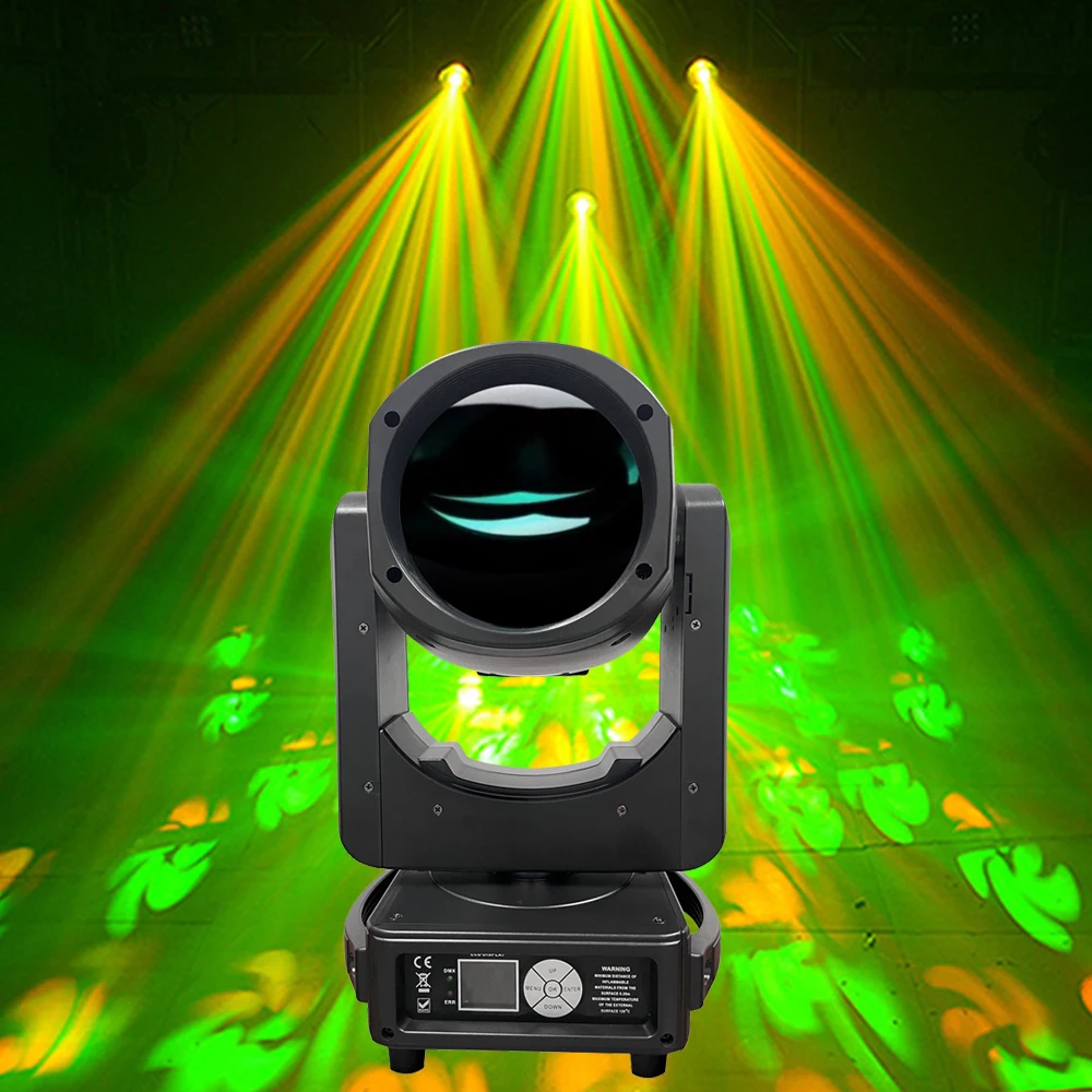 Imagem -03 - Led Rgb Circle 10r 295 Beam Moving Head Light Pro Iluminação de Palco Disco dj Wedding Lamp Good Effect Update