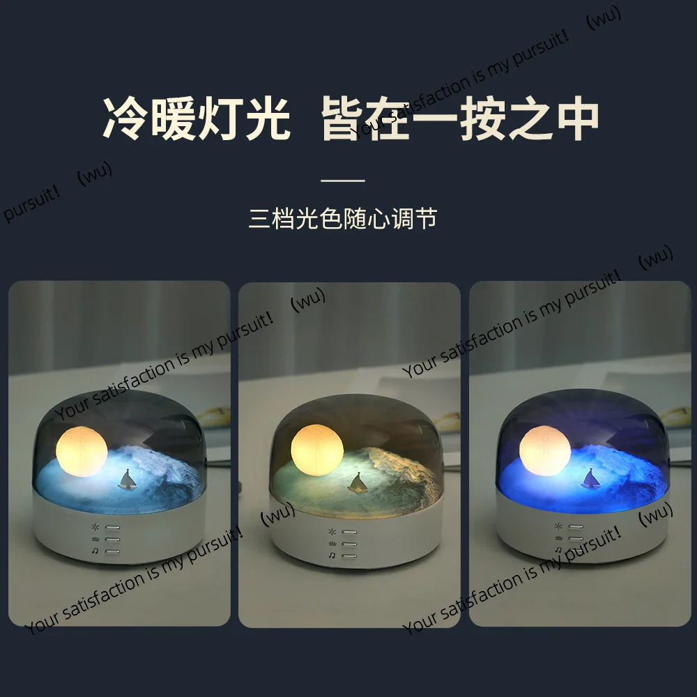 Speaker night light creative gift enterprise annual meeting bedside light led high value bedside ornament charging night light