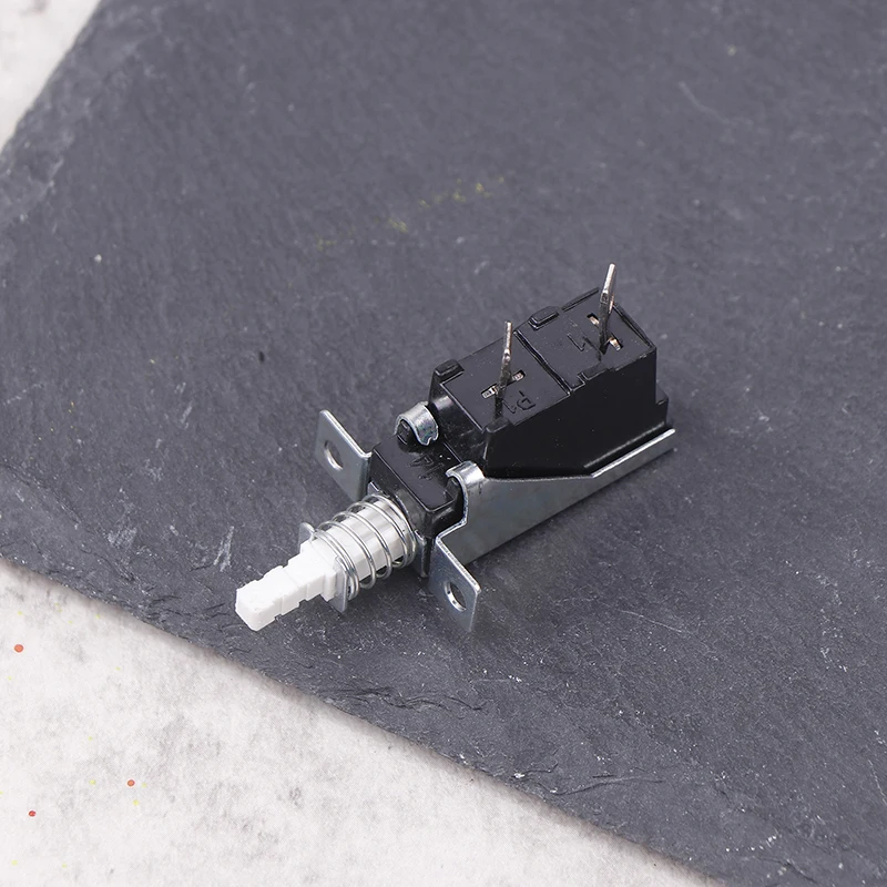 1/3/5pcs 10A 250V AC SPST 2 Pins Push Button Power Switch Heater Gear Switch KDC-A04-88 Since The Lock KDC-A04