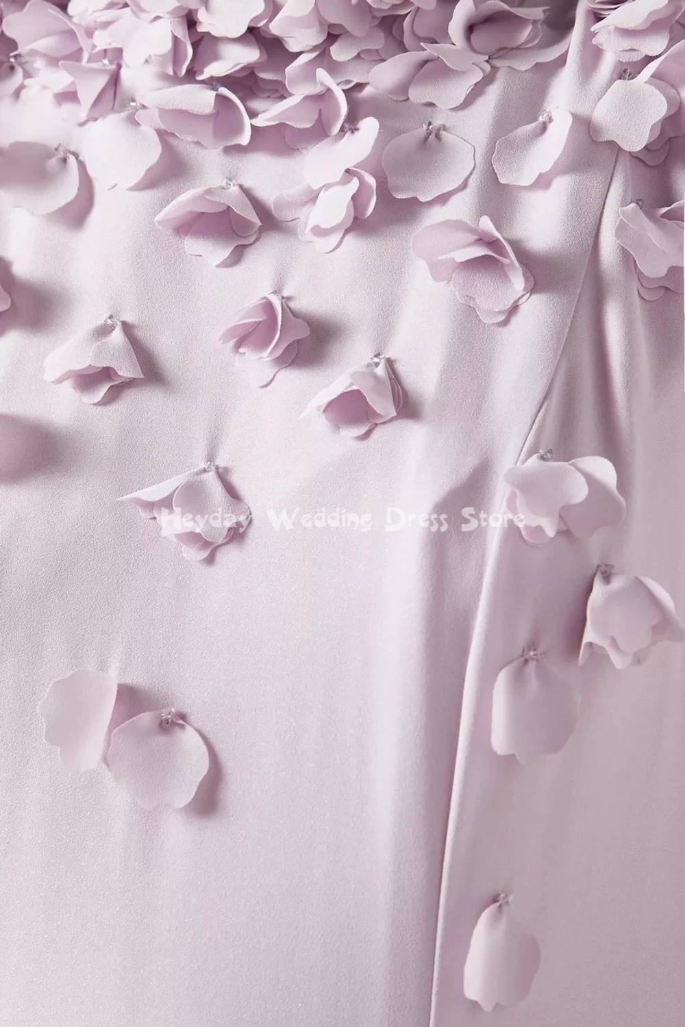 Heyday feminino de gola alta 3d flores uma linha vestidos de noite personalizados sem mangas com xale vestidos elegantes na altura do tornozelo 2025