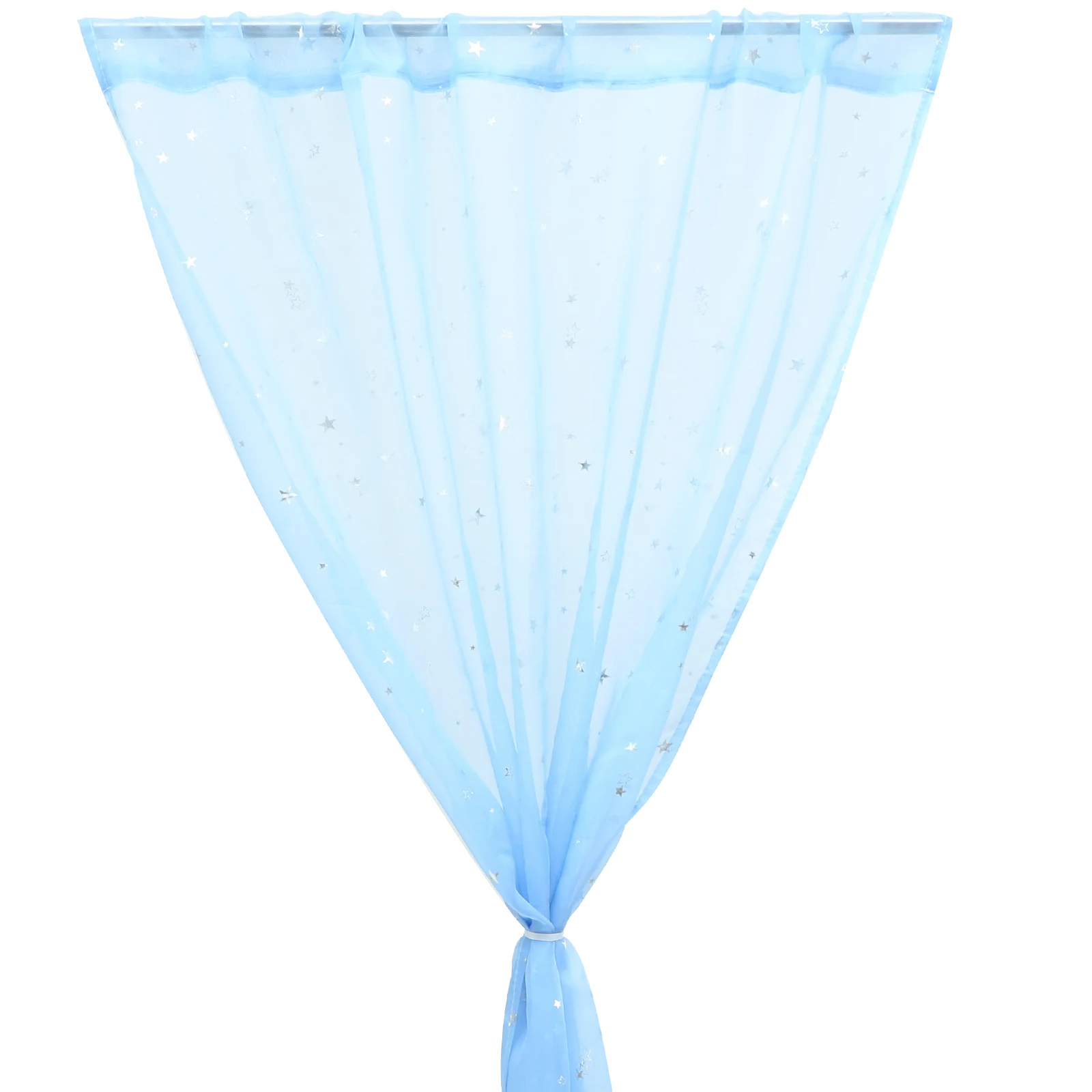 

Stylish Sheer Curtains Star Pattern Semi-Transparent Window Gauze Decorative For Bedroom Living Room Elegant Drapes Window