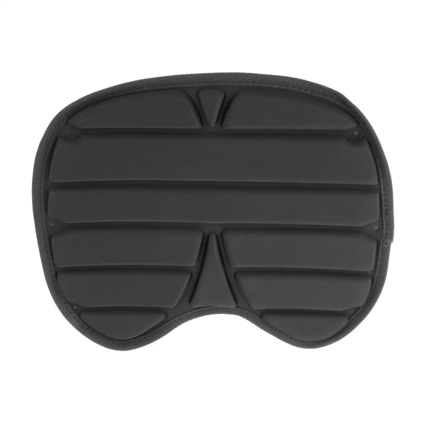 Waterproof Cushion Padded Antislip Canoe Fishing Boat Pad 38x30 Kayak Inflatable Boat Folding Cushioning Pads Black