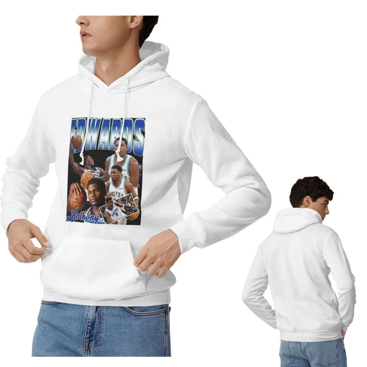 

Толстовки Anthony Edwards для мужчин и женщин, повседневный пуловер, толстовка, модная одежда с длинными рукавами, осень-зима