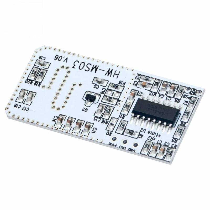 High Performance Motion Sensor Module Radar Motion Sensor HW-MS03 2.4GHz to 5.8GHz Microwave Radar Sensor Module for Arduino