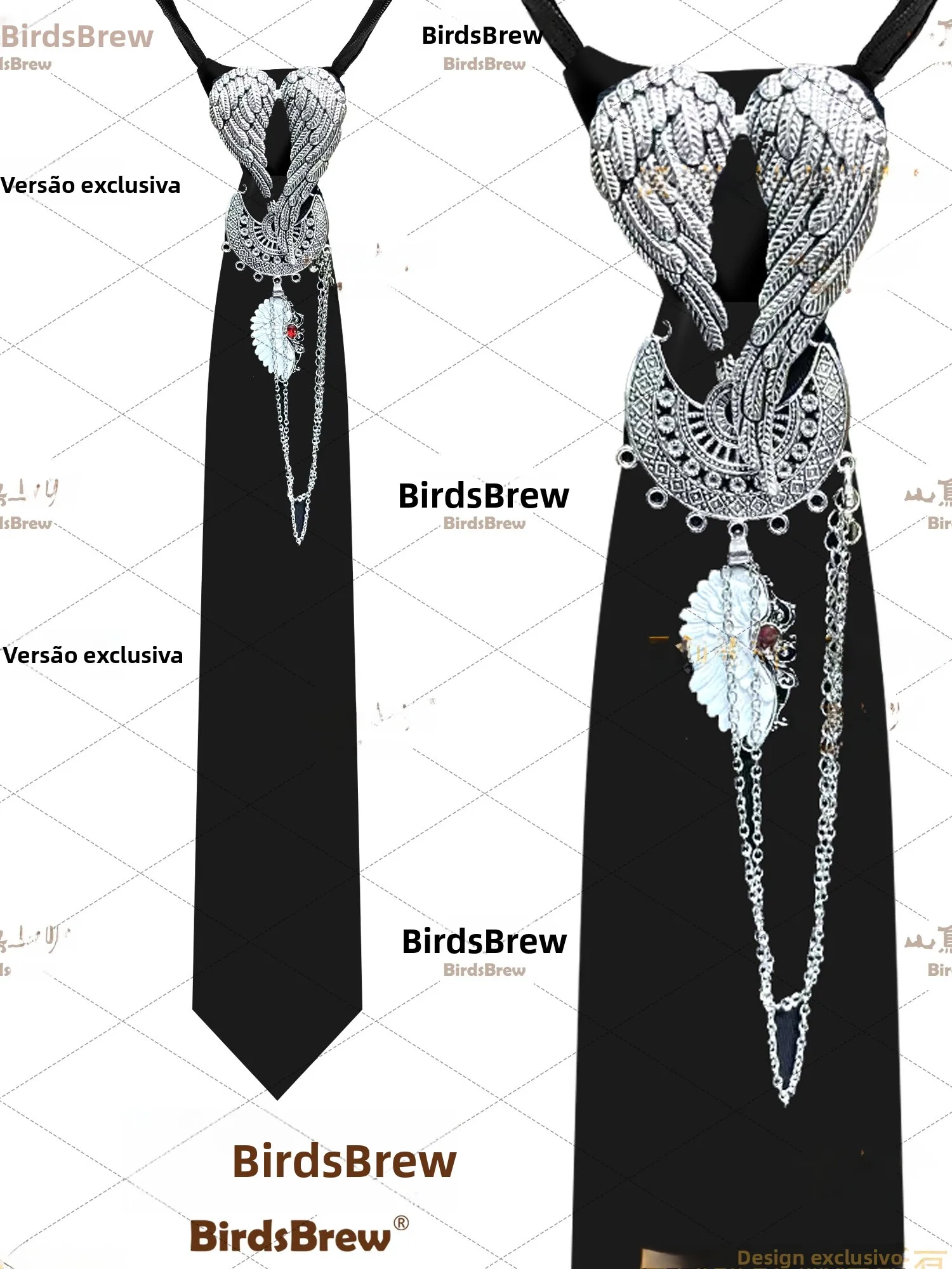 dark-handsome-tie-decorative-pattern-bow-tie-cool-personality-suit-dress-accessory-original-design-fashionable-accessory