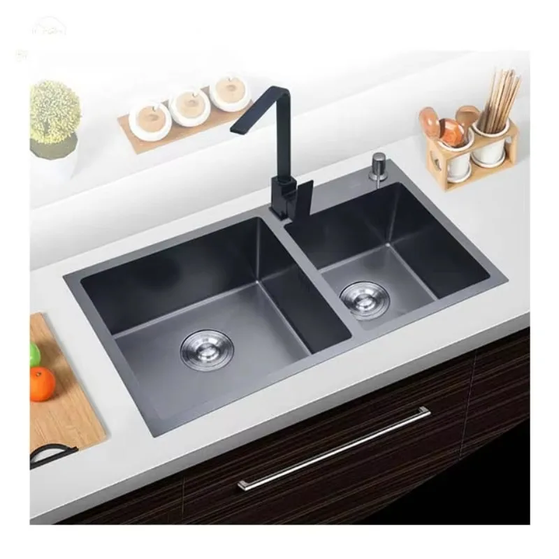 نمط جودة عالية البلاتين حوض شلال الحمام صنبور المطبخ بالوعة غسالة الصحون #1