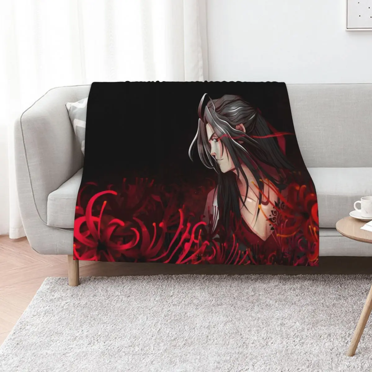 

Wei Ying a Yiling Laozu / Mo dao Zu Shi MDZS Throw Blanket Sofa Quilt Thin Multi-Purpose Fashion Sofas Blankets