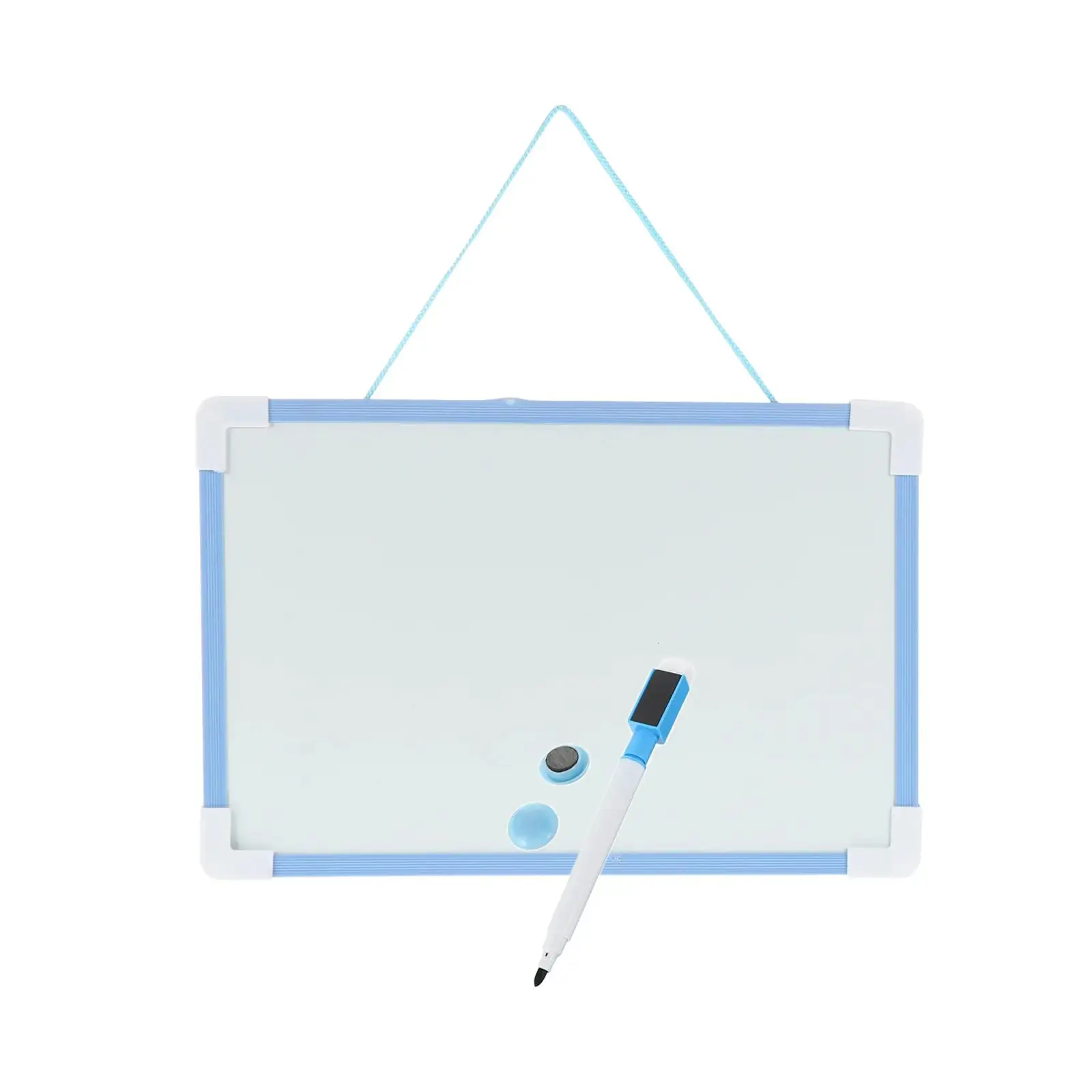 Portable Dry Erase Board Magnetic Whiteboard Smooth Writing Surface for Classroom Office Kitchen Use