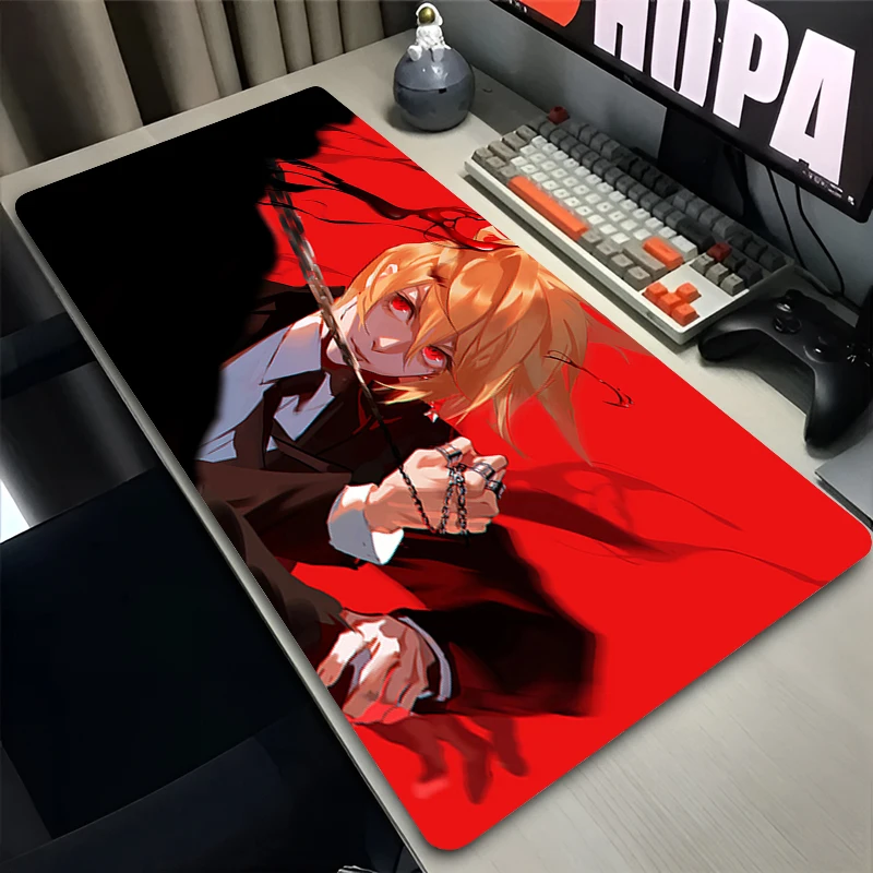 Mouse Pads E-sports Gaming Accessories Computer Mouse Mat Cool Anime Desk Mat H-hunter x H-hunter Keyboard Pad Gamer Mousepad