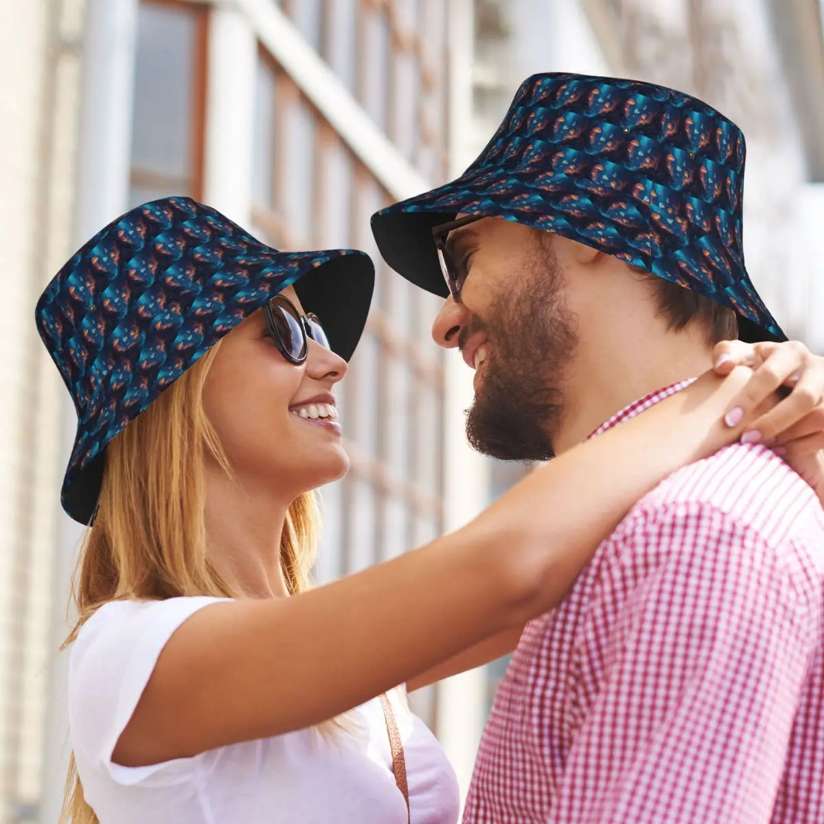 العالم تحت الماء قبعات دلو الأسماك الاستوائية بنما للأطفال بوب صياد القبعات لصيف قبعات الصيد للجنسين #3