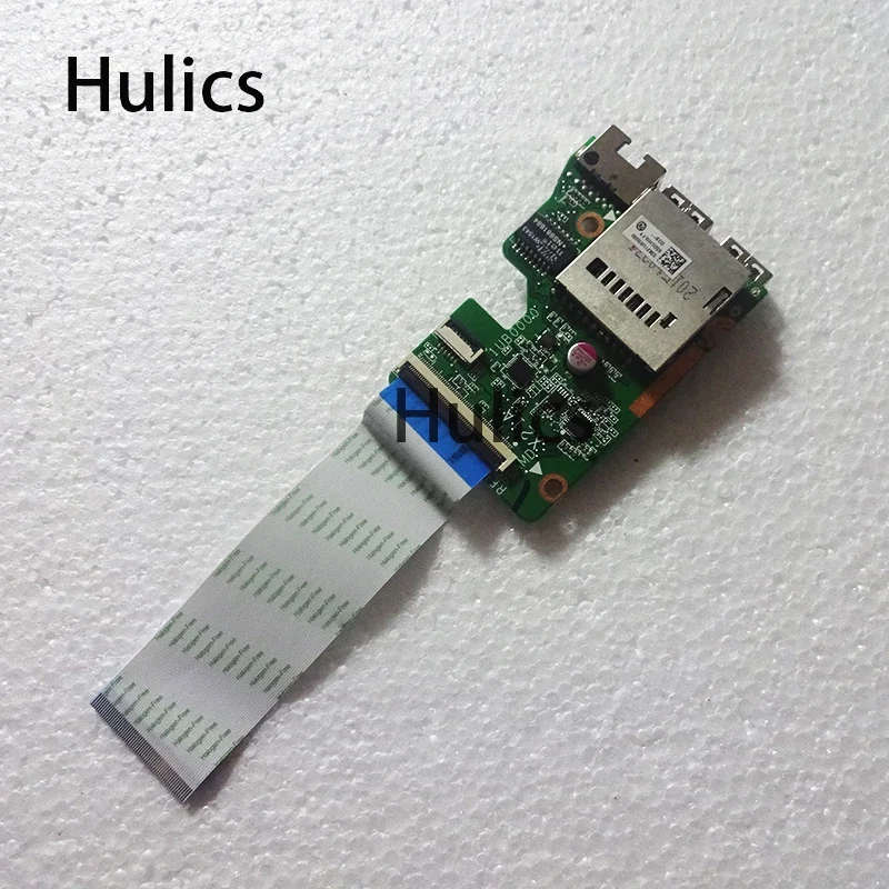 Hulics Used FOR HP Pavilion 17-G 17-g121wm 15-AB UBS Port Board Cable Ribbon Card Readr DAX21ATB6D0