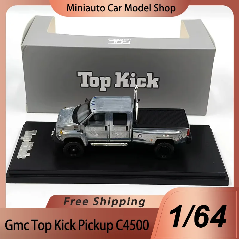 

New In Stock Goc 1:64 Gmc Top Kick C4500 Special Edition Model Exhibition Top Kick Pickup Alloy Miniature Diecast Model Toys