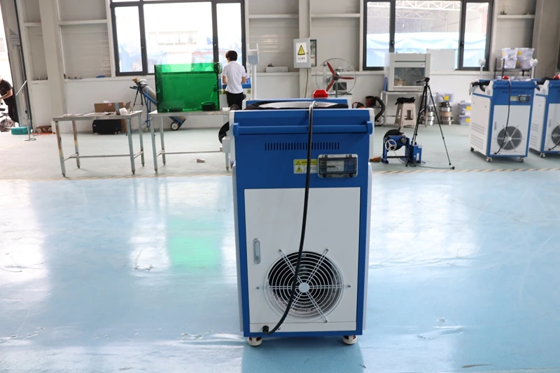 

4in1 Laser Welding Machine for Rust Paint Oil Dust Cleaning Water Chiller