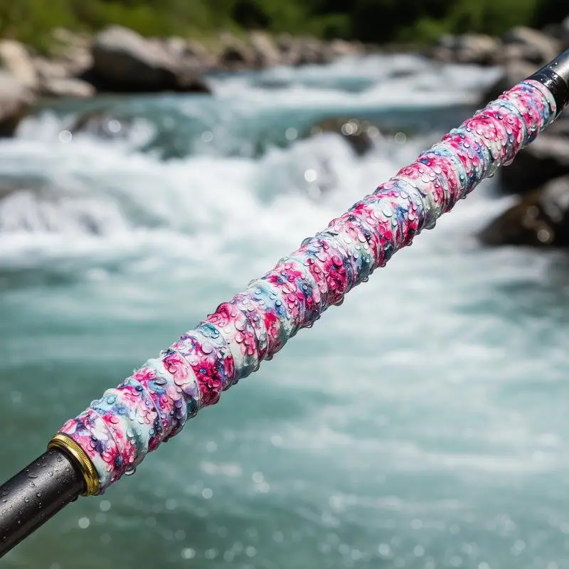 

1Pc Multicolor Keel Hand PU Non-Slip Badminton Sweatband Thickened Tennis Racket Handle Fishing Rod Wraps