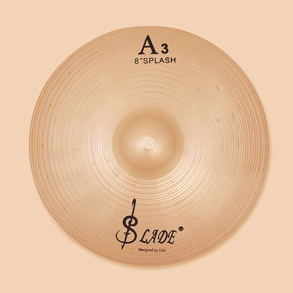 

Bronze Cymbal Jazz Drum Replacement Percussion Universal AntiRust Fadeless Drum Kit Accessory Musical Instrument
