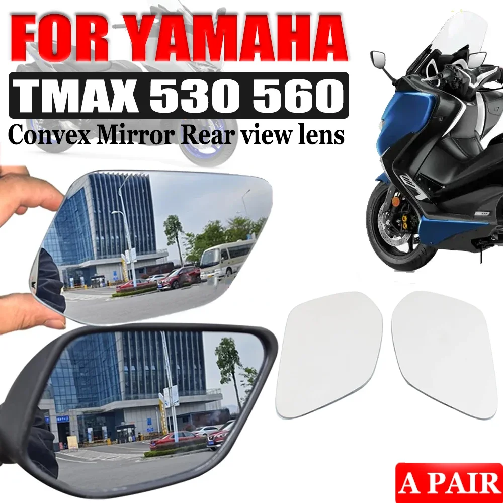 

Convex Mirror Increase View Vision Rearview Mirrors For Yamaha T-MAX TMAX 530 560 TMAX530 TMAX560 YZF R7 R15 R25 R125 R3