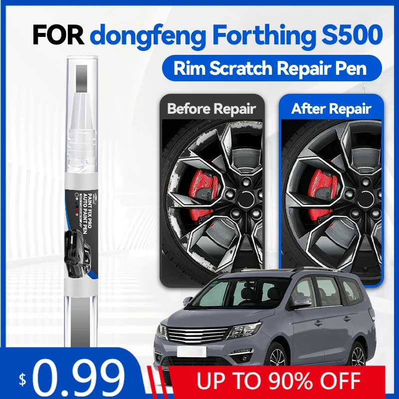 

Карандаш-корректор для колесных дисков Dongfeng Forthing S500, для ремонта краски, удаления царапин, DIY, автоаксессуары, черный/белый