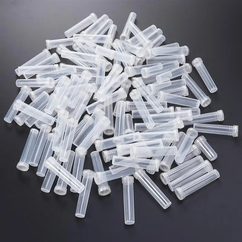 ดอกไม้หลอดดอกไม้สดสำหรับหลอด Florist Supplies,น้ำตาล,น้ำ100Pcs สีเขียว200