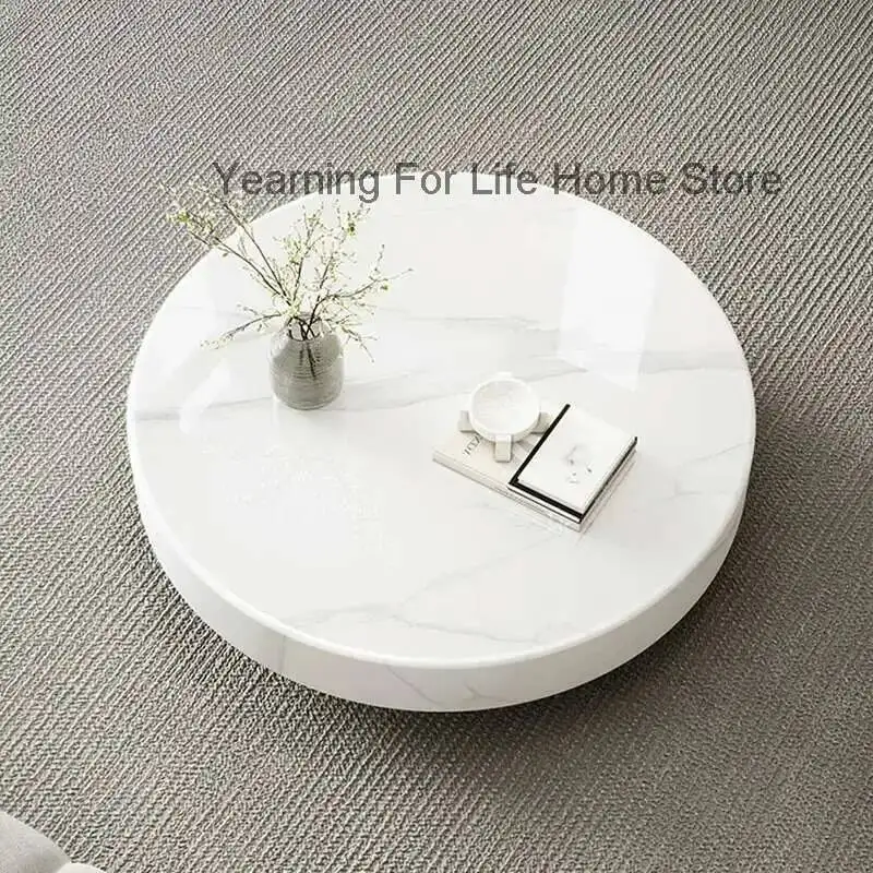 

Japanese Aesthetic Italian Coffee Table Living Small Room Space Saving Side Table Unique Service Mesas Bajas Patio Furniture