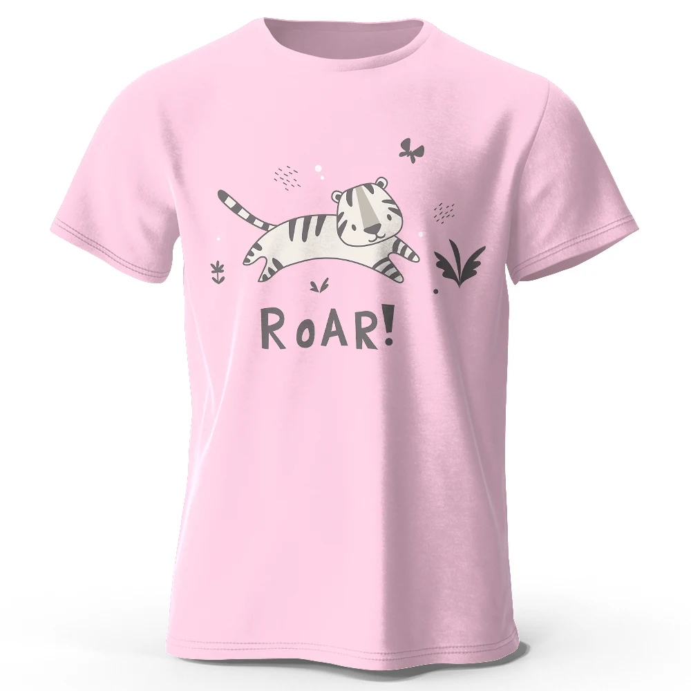 

Скандинавская минималистичная футболка из 100% хлопка с принтом, мягкая и легкая футболка с круглым вырезом и короткими рукавами