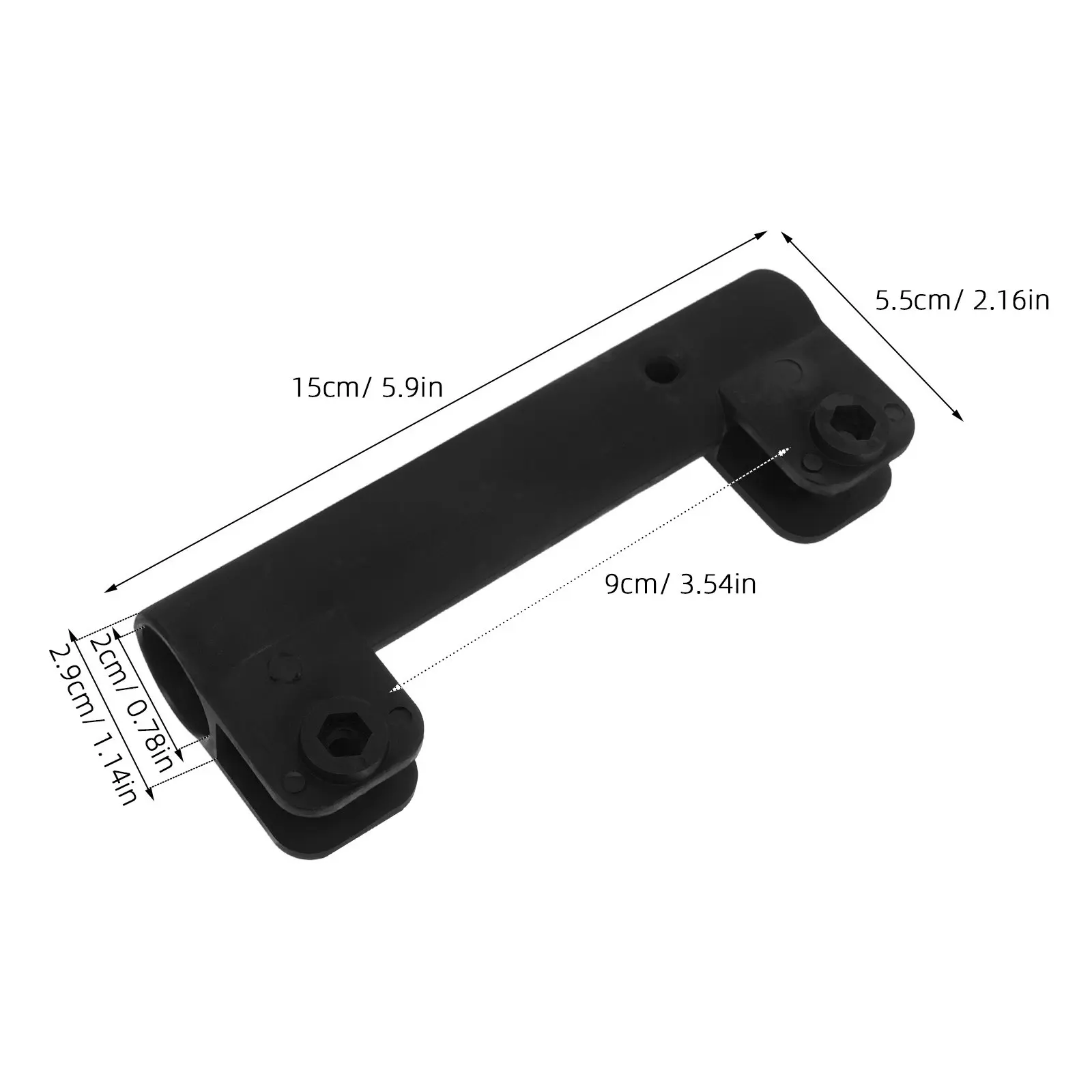 2Pcs Beach Cart Handle Replacement For For Camping Cart Garden Trolley Outdoor Pull Folding Wagon Utility Accessories