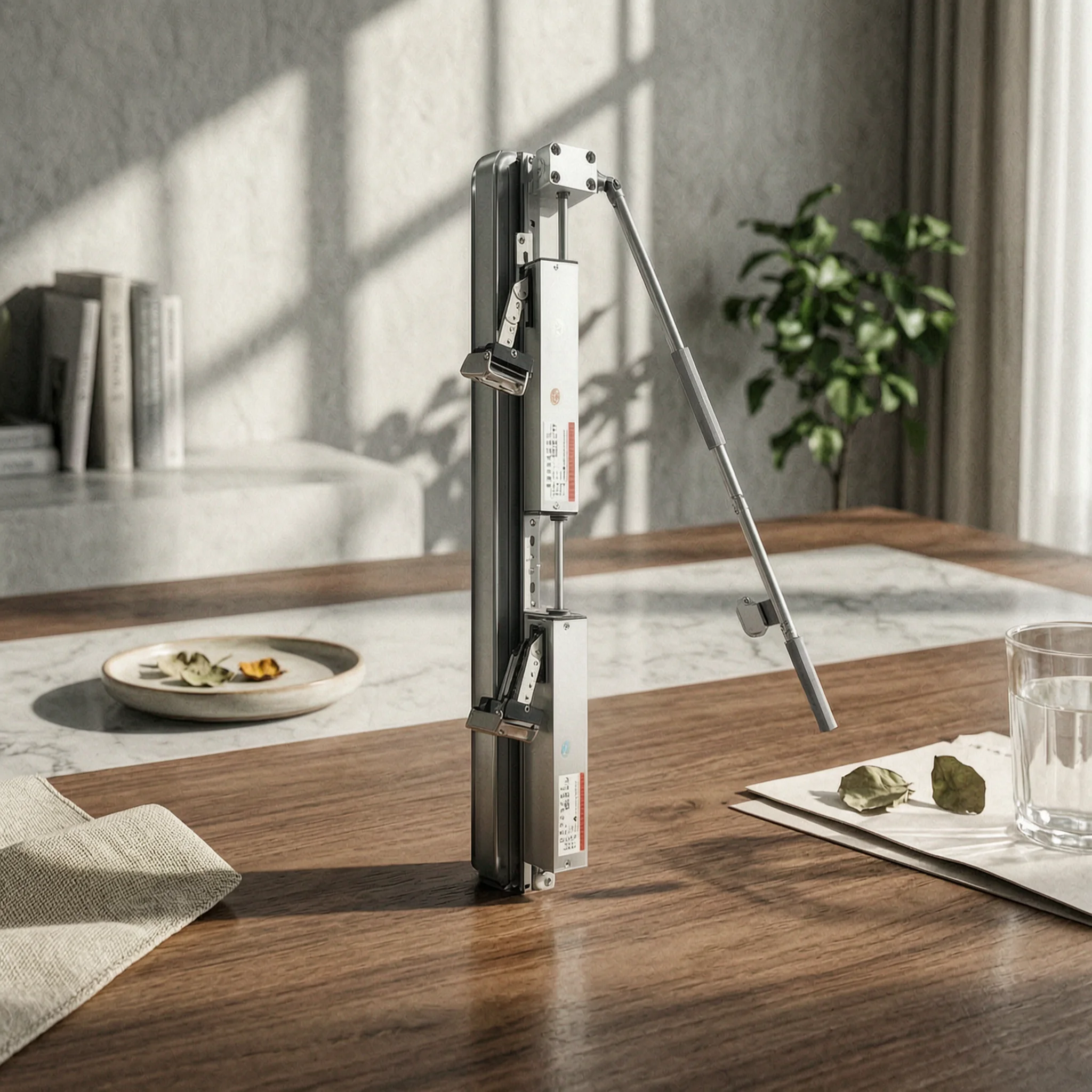 Window Opener with Hand Crank Adjustable Manual Window Opener Hardware Built-in Overload Protection for Ventilation