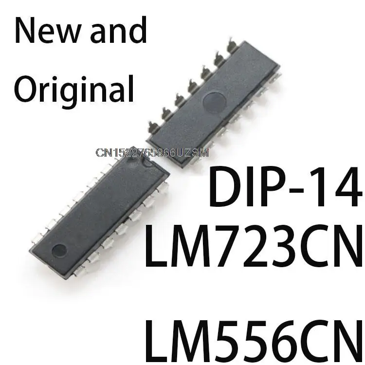 10PCS New and Original UC723L LM723 MC1723CP DIP UA723CN DIP-14 LM723CN LM556CN LM1894N DIP-16 LM1011N LM4863D LM7001 LM13700N