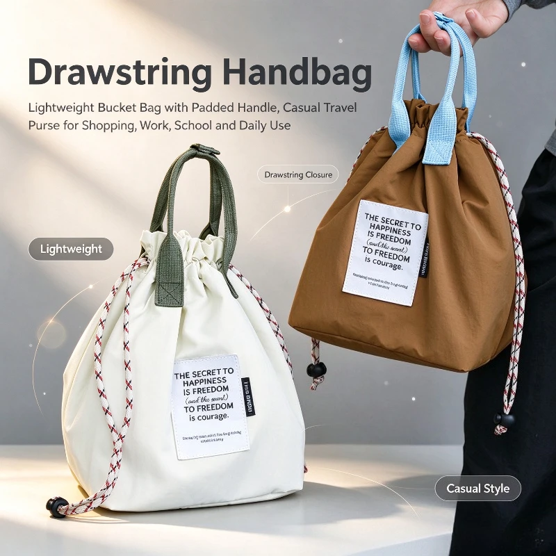 1PC Office Worker Insulated Lunch Bag Thickened Thermal Material Portable Handheld Bento Tote Large Capacity Food Storage Bag