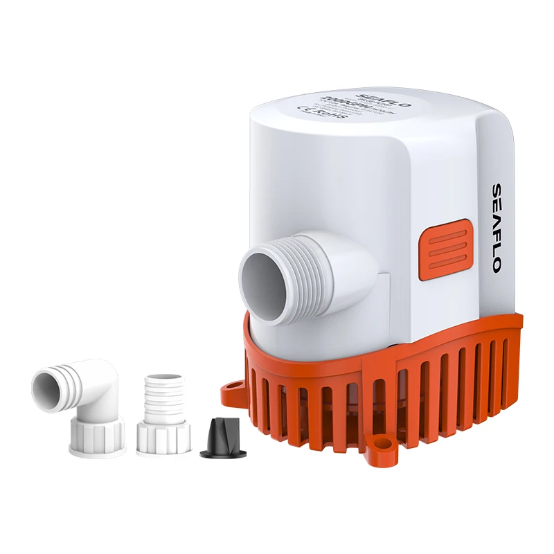 

SEAFLO 1500GPH Professional Production Mini Electric Submersible Water Pump 12V DC Bilge Pumps for Marine Use OEM Customizable