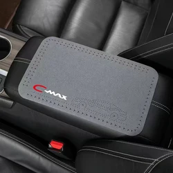 For Ford CMAX C-MAX BMAX B MAX SMAX S-MAX Car Center Console Box Pad Protector Non-slip Fur Armrest Cover Accessories