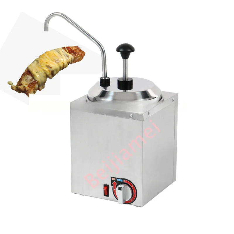 2.5L 220V 110V Commercial Cheese Pump Dispenser Electric Sauce/Cheese/Chocolate/Butter Pump Warmer for Restaurant