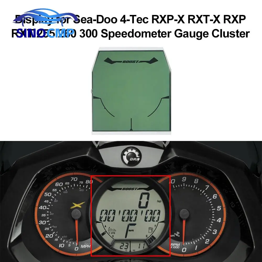 

278002716 278003531 278003220 278003380 LCD Instrument Cluster Display for Sea-Doo 4-Tec RXP-X RXT-X RXP RXT 255 260 300