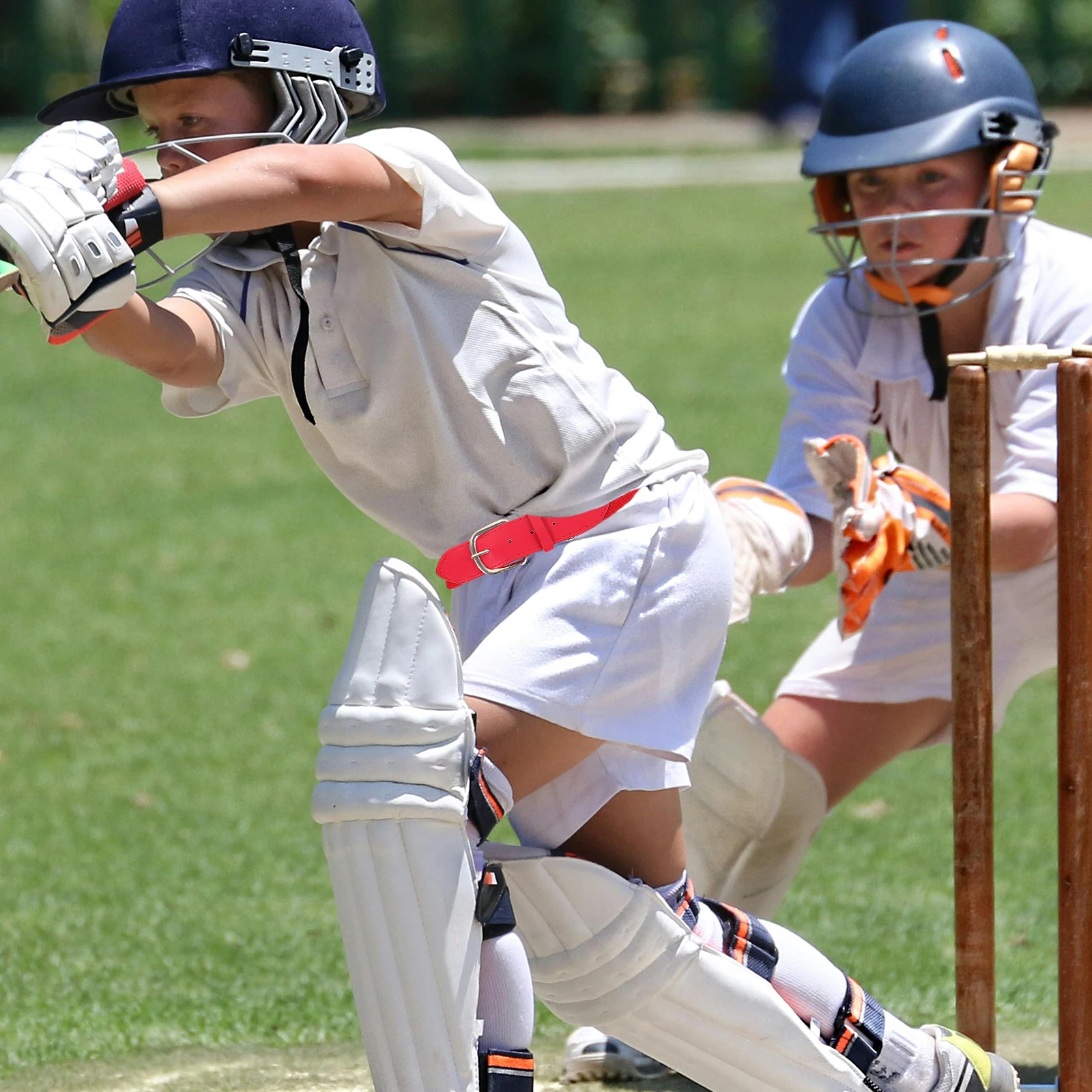 

Молодежный регулируемый эластичный бейсбольный ремень, нейлоновый пояс для софтбола, спортивный аксессуар для бейсболистов, футбольный пояс для мужчин