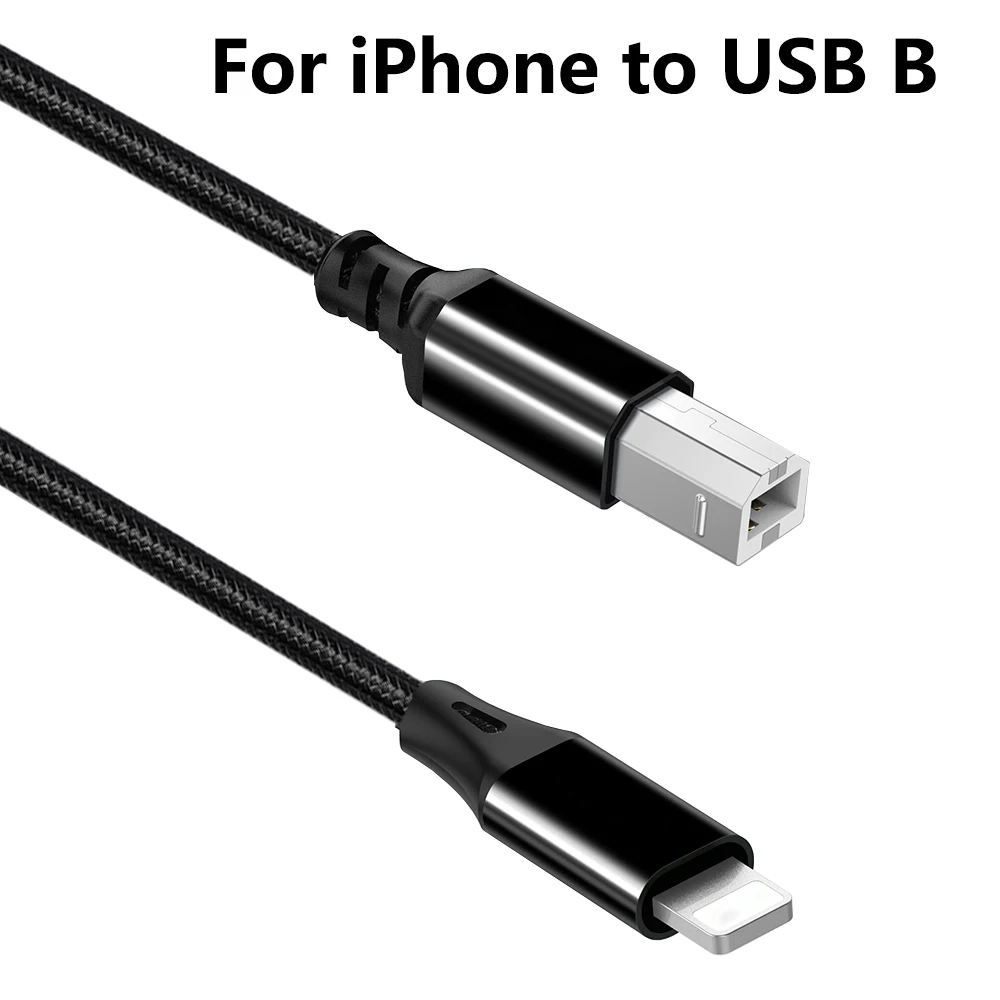 8-pinowy Adapter do MIDI OTG do błyskawicy iPhone 14 iPad do kabla USB interfejs Audio z elektronicznym instrumentem fortepianowym